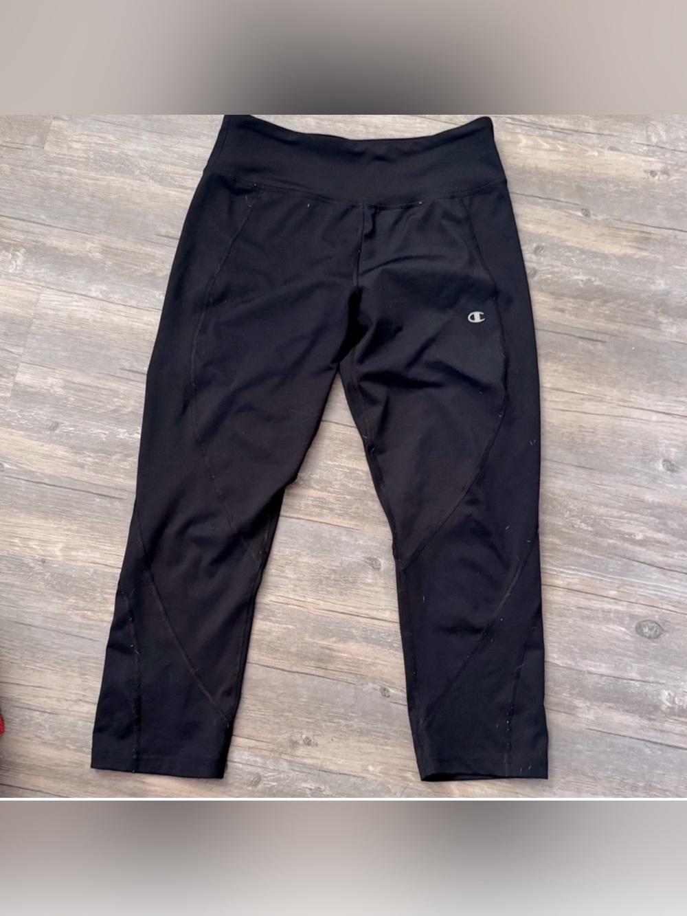 Champion black cropped leggings